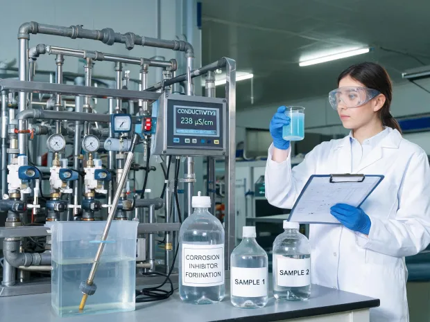 Water treatment chemical analysis