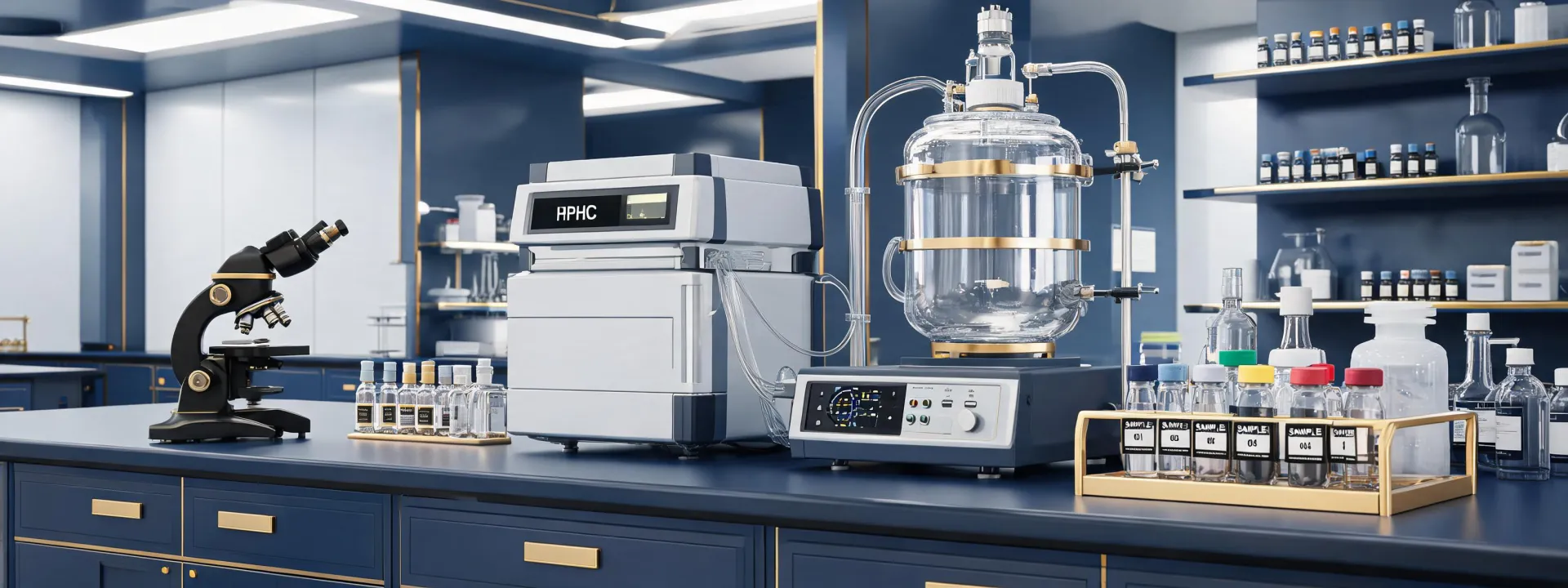 Custom synthesis microscope lab